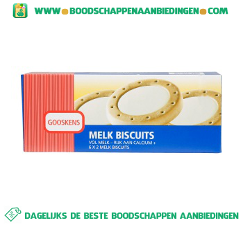 Melk biscuits aanbieding