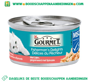 Gourmet Fisherman`s delights zalm aanbieding