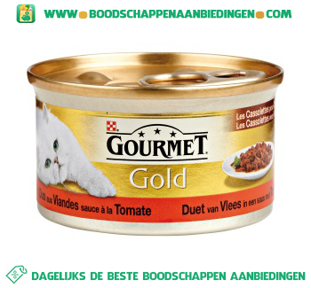 Gold duet van vlees & tomaat aanbieding