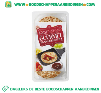 Gourmet pannenkoekjes - Boodschappen Aanbiedingen