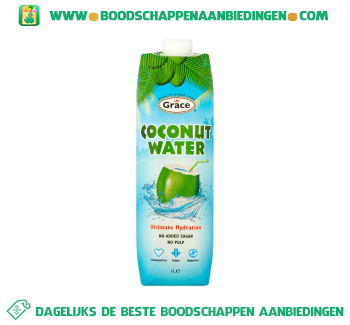 Coconut water 85% aanbieding