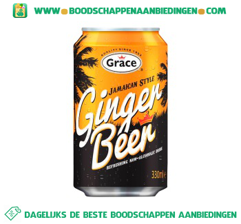 Grace Ginger beer jamaican aanbieding