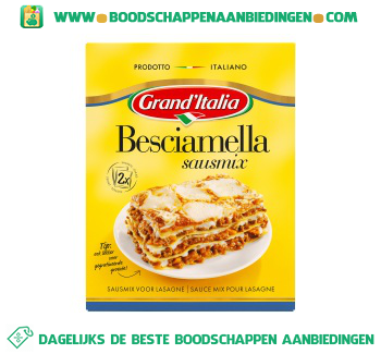 Grand’Italia Besciamella sausmix aanbieding