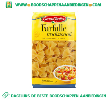 Grand’Italia Farfalle tradizionali aanbieding