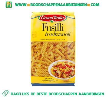 Fusilli tradizionali aanbieding