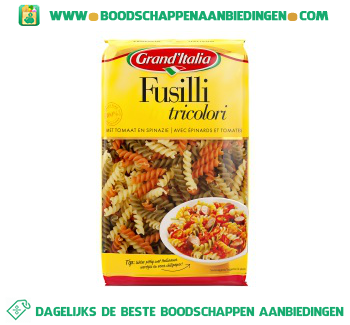 Fusilli tricolori aanbieding