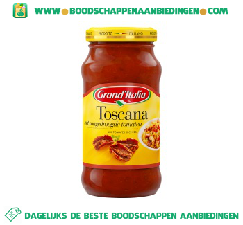 Grand’Italia Pastasaus Toscana aanbieding