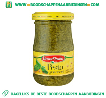 Grand’Italia Pesto alle genovese aanbieding