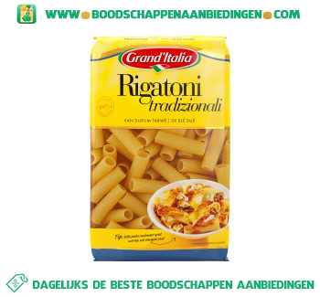 Rigatoni tradizionali aanbieding