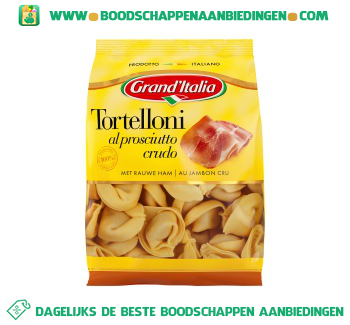 Tortelloni al prosciutto crudo aanbieding