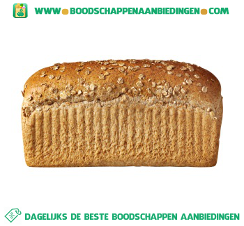 Grof volkoren brood aanbieding