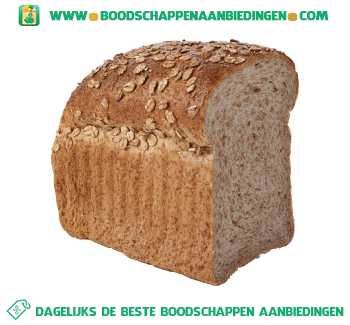 Grof volkoren half brood aanbieding