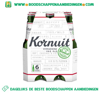 Grolsch Kornuit pak 6 flesjes aanbieding