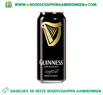 Guinness Guinness blik aanbieding