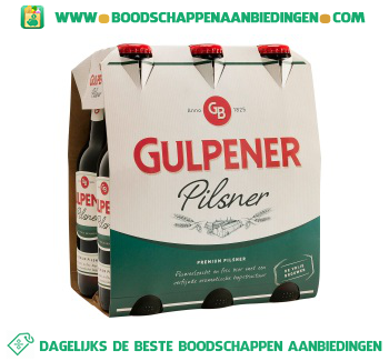 Pilsener aanbieding