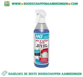 HG Glas & spiegelspray aanbieding