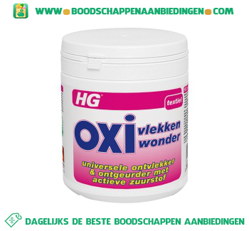 HG OX vlekkenwonder aanbieding