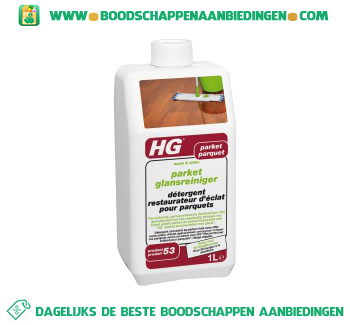 HG Parket glansreiniger aanbieding