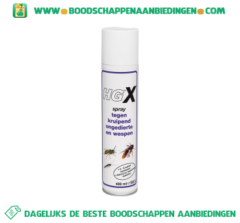 HG X spray tegen ongedierte aanbieding