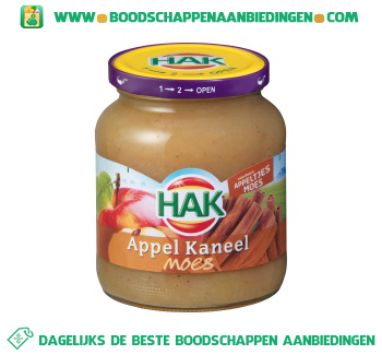 Hak Appel kaneel moes aanbieding