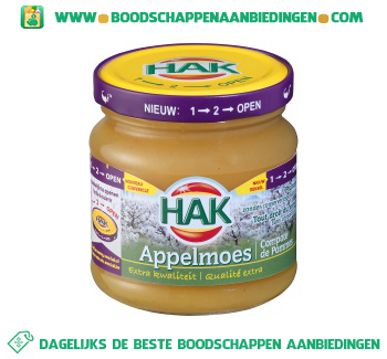 Hak Appelmoes aanbieding