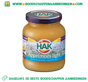 Appelmoes light aanbieding