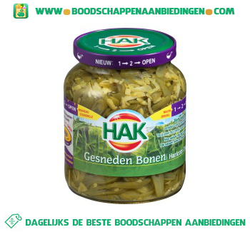 Hak Gesneden bonen aanbieding