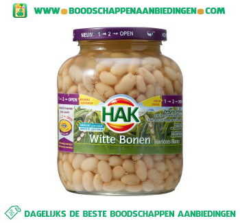 Witte bonen aanbieding