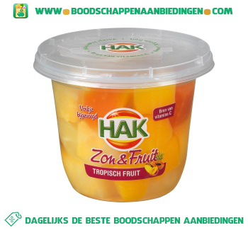 Hak Zon & fruit tropisch fruit aanbieding
