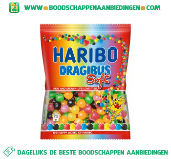 Haribo Dragibus soft aanbieding