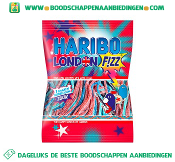 Haribo Fizz London aanbieding