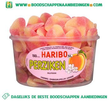 Haribo Perziken silo aanbieding