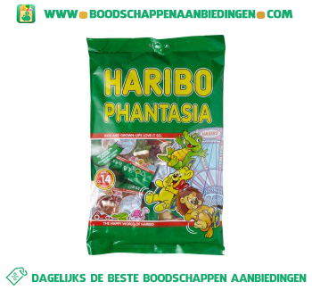 Haribo Phantasia uitdeel aanbieding