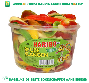 Haribo Reuze slangen silo aanbieding