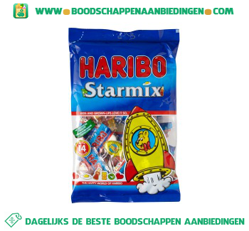 Haribo Starmix uitdeelzak aanbieding