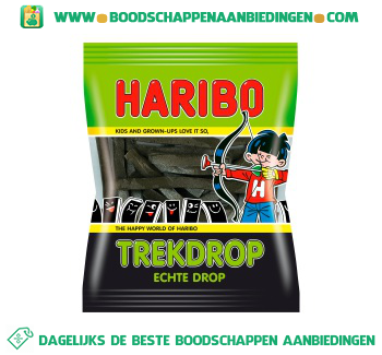 Haribo Trekdrop aanbieding