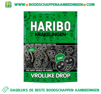 Vrolijke drop krakelingen aanbieding