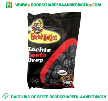 Zachte zoete drop aanbieding