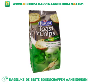 Toast 'n Chips knoflook aanbieding