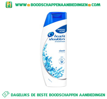 Head & Shoulders Shampoo classic clean aanbieding