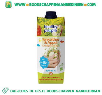 Baby juice venkelthee & appel aanbieding