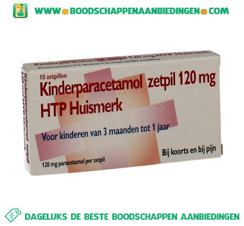 Healthypharm Paracetamol zetpil aanbieding