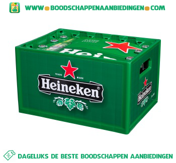 Heineken Krat 24 flesjes 0.30 liter aanbieding