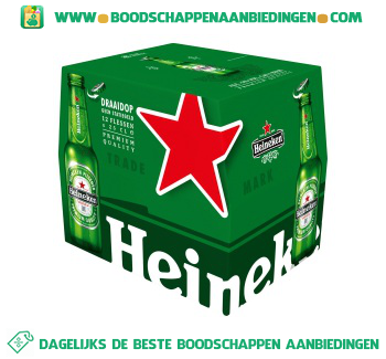 Heineken Mono pak 12 flesjes aanbieding