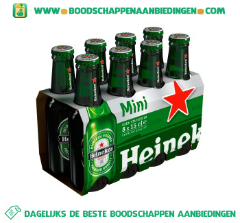 Heineken Small pak 8 flesjes aanbieding