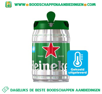 Heineken Tapvat aanbieding