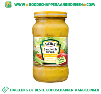 Heinz Sandwichspread pikante groenten aanbieding