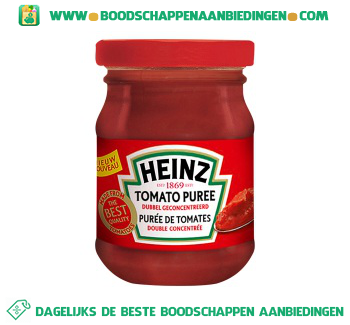 Heinz Tomatenpuree aanbieding