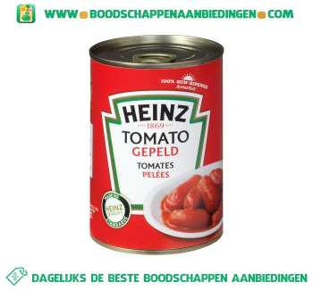 Heinz Tomato gepeld aanbieding