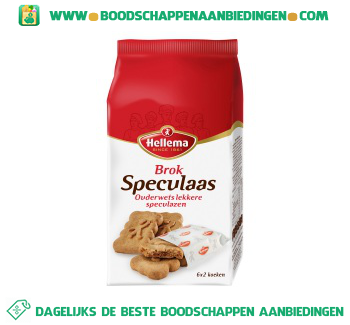 Speculaas brokken aanbieding